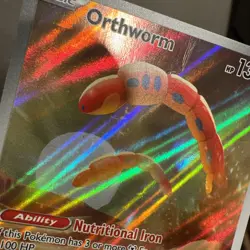 Pokemon Scarlet & Violet Paldea Evolved Orthworm 224/193 Illustration Rare - Image 4