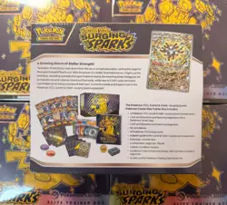 Pokemon TCG Surging Sparks Elite Trainer Box Pokemon Center ETB - New & Sealed - Image 2