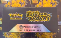Pokemon TCG Surging Sparks Elite Trainer Box Pokemon Center ETB - New & Sealed - Image 3