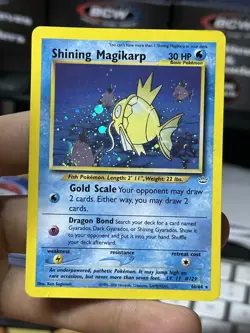 Shining Magikarp 66/64 Neo Revelation 2000 Holo Rare WOTC Pokemon Card TCG - Image 3