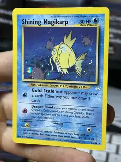 Shining Magikarp 66/64 Neo Revelation 2000 Holo Rare WOTC Pokemon Card TCG - Image 4