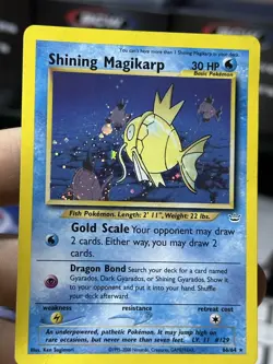 Shining Magikarp 66/64 Neo Revelation 2000 Holo Rare WOTC Pokemon Card TCG - Image 5
