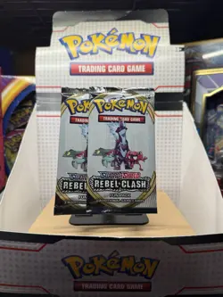 2020 Pokemon Rebel Clash Booster Pack Sealed Straight from sealed box - Image 1