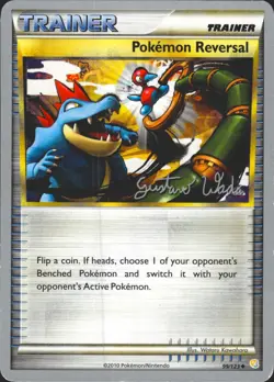 Pokemon Reversal 99/123 (Gustavo Wada) World Champs Pokemon Card LP - Image 1