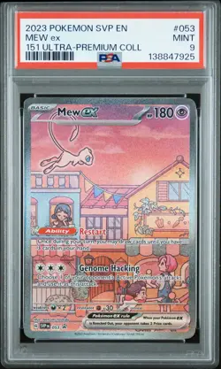 PSA 10 Mew EX 053 Promo - Pokemon Scarlet & Violet: 151 ENGLISH - Image 1