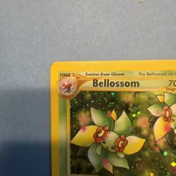 Pokemon TCG Bellossom Neo Genesis Holo Unlimited Rare Card 3/111 NP NM or higher - Image 2