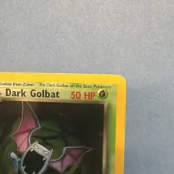 Dark Golbat 7/82 Team Rocket Holo Pokemon Card NP NM or higher - Image 3