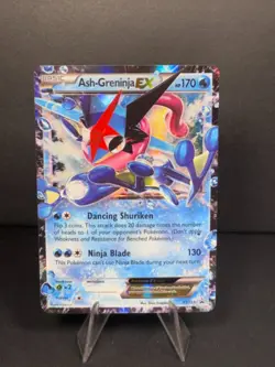 Pokemon TCG Ash-Greninja EX Promos XY133 Black Star Promo 2016 LP - Image 1