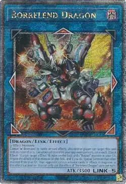 Yu-Gi-Oh! Borrelend Dragon (Quarter Century Secret Rare) Quarter Century Secret - Image 1