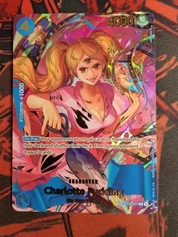Charlotte Pudding SP OP06-047 Foil One Piece Premium Booster The Best Vol. 2 NM - Image 1