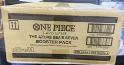 One Piece Card Game [OP-14 EB-04] The Azure Sea's Seven Booster Display Case 12x - Image 1