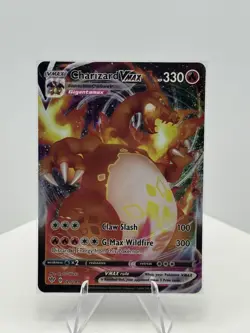 Pokemon TCG Charizard VMAX Darkness Ablaze Holo Ultra Rare Card 020/189 NM - Image 1