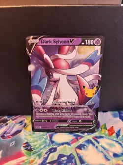 Dark Sylveon V SWSH134 SWSH: Sword & Shield Promo Cards Holo Near Mint - Image 1