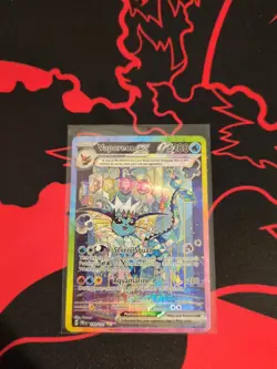 Pokemon TCG Vaporeon EX Prismatic Evolutions Special Illustration Card 149/131 - Image 1