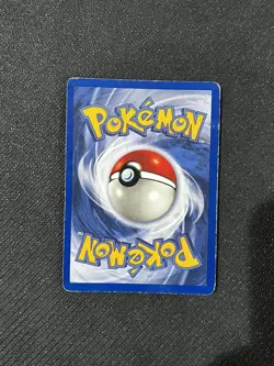 Hitmonchan Base Set Holo Shadowless Rare 7/102 LP Vintage Pokemon TCG Card - Image 3