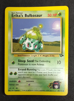 Pokemon TCG Erika's Bulbasaur 39/132 Gym Challenge Pokemon Card - Lightly Played - Image 1