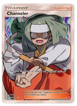 Channeler 232/236 Unified Minds Full Art Pokemon Card - Image 1