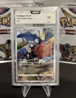 Druddigon FA 209/184 VMAX Climax CHR Mint PCA Card Pokemon Japanese PSA - Image 1