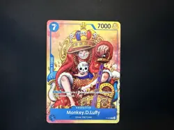 Monkey.D.Luffy (2nd Anniversary Stamped Promo) P-043 One Piece Promotion Cards - Image 1