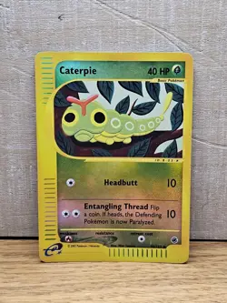 Caterpie 96/165 Expedition Reverse Holo Pokemon Card TCG - Image 1