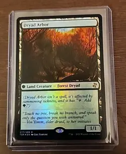 Dryad Arbor Foil -Time Spiral Remastered: Timeshifted - MINT - Unplayed - Image 1