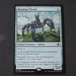 Roaming Throne 258 MTG The Lost Caverns of Ixalan (LCI) Rare NM - Image 1