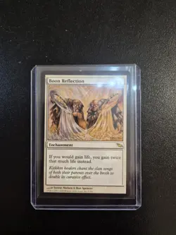Boon Reflection - Shadowmoor - MTG Rare - Life Gain Doubler - Lightly Played - Image 1