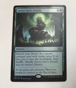 Green Sun's Zenith Double Masters 2022 Foil - Image 1