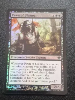Pawn of Ulamog U Rise of the Eldrazi 122 FOIL Lightly Played - Image 1