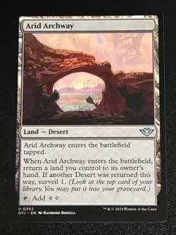 MTG Outlaws of Thunder Junction Arid Archway 0252 NM - Image 1