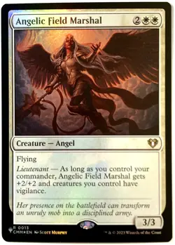 MTG Angelic Field Marshal *FOIL* Angels Commander masters NM edh pack fresh - Image 1
