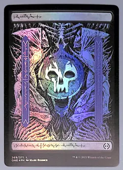 Swamp - Full Art - Foil - 269 - Phyrexia: All Will Be One (ONE) MTG - Image 1