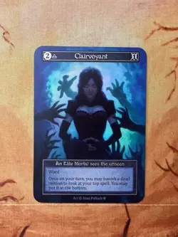 Clairvoyant (Foil) - Elite - Gothic - NM - Sorcery: Contested Realm - Image 1