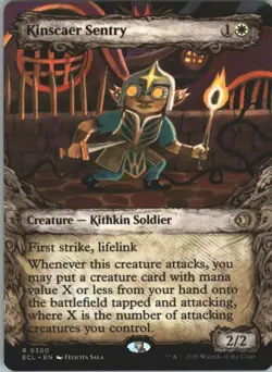 Kinscaer Sentry (Showcase) MTG Lorwyn Eclipsed Regular 300 ECL - Image 1