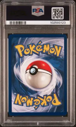 1999 Pokemon Game Base NIDORINO SHADOWLESS #37 PSA 8 RARE - Image 3