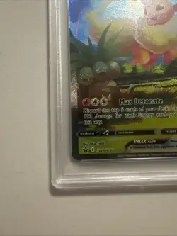 Pokemon TCG Flareon VMAX SWSH180 Flareon VMAX Premium Collection Promo PSA 10 - Image 5