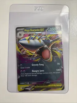 Mega Sharpedo ex 2025 Pokemon Phantasmal Flames - PFL EN #061/094 Double Rare - Image 1