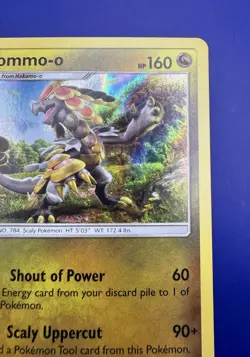 Pokemon Kommo-o 163/236 SM Cosmic Eclipse Holo - NM 2019 - Image 4