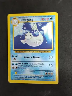 Pokemon TCG Dewgong Base Set 25/102 - Image 1