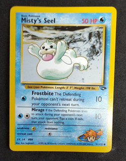 Pokemon Misty’s Seel 91/132 Gym Challenge - NM - Image 1