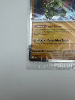 Pokemon Center Team Rocket's Tyranitar 096/182 Destined Rivals Promo Sealed - Image 4