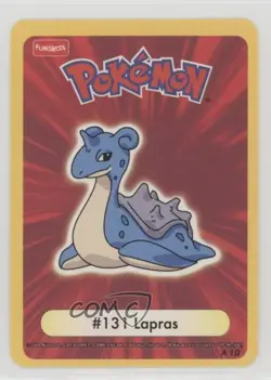 Lapras Hasbro Funskool India Pokemon Who am IU #A10 2004 - Image 1