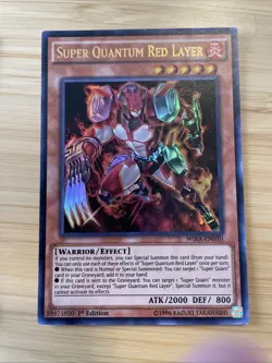 Super Quantum Red Layer WIRA-EN030 Wing Raiders 1st Edition NM Ultra YuGiOh - Image 3