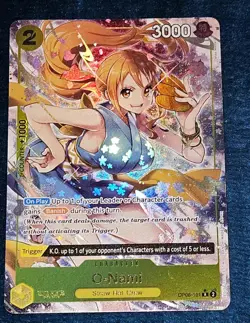 One Piece TCG O-Nami OP06-101 Alt Art Rare English - Image 1