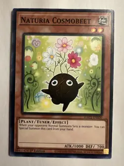 Naturia Cosmobeet HAC1-EN100 Yu-Gi-Oh! Card NM 1st Edition Hidden Arsenal - Image 1