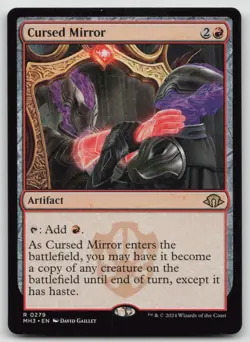 Cursed Mirror MH3 #279 R Normal NM - Image 1