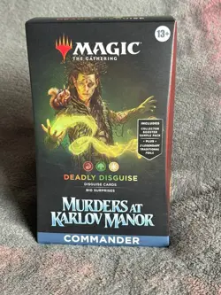 MTG Murders at Karlov Manor - Deadly Disguise Commander Deck - Open Box - Image 4