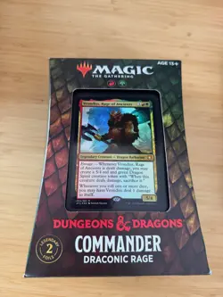 Magic the Gathering - MTG Commander 2018 D&D - Draconic Rage SEALED - Image 1