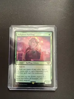 Delighted Halfling Universes Beyond Lord of the Rings Tales of Middle Earth Foil - Image 1