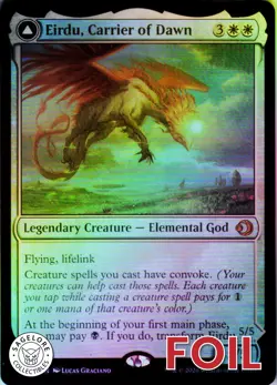 MTG Eirdu, Carrier of Dawn (13) | NM Foil | Lorwyn Eclipsed {ECL} - Image 1